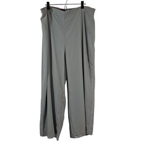 Romans Dress Pants Women Size 24W Flat Front Pull On Semi Sheer NWOT